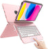 TaIYanG iPad 10th Generation Case with Keyboard, 10.9" 2022, 360° Rotatable Touch Keyboard, Pencil Holder, Touch