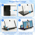 14" 3D 14inch) Screen Amplifier for Cell Phone, HD Amplifier Projector Horizontal Screen Enlarger for Movies, Videos