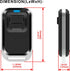 UHPPOTE 433.92MHz (3 Pack) RF Wireless Gate Door Opener Remote Control Transmitter Replacement