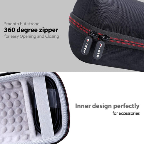 LTGEM Hard Case for JBL Pulse 4/3, Waterproof Portable Bluetooth Speaker - Travel Protective Carrying Storage Bag