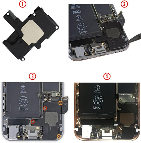 New OEM Buzzer Ringer Loud Speaker Sound Assembly Replacement for iPhone 6 (All Carriers)