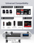 USB C SD Card Reader, ChiaoPio 4 in 1 Adapter with CompactFlash/CF/SD/MicroSD & USB for iPhone 15, MacBook