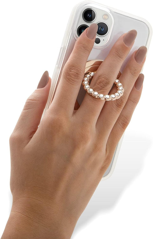Sonix Magnetic Phone Grip and Ring Holder, Compatible with MagSafe, Rotatable Kickstand for iPhone 15, 14, 13, 12 Series