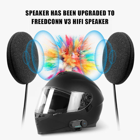FreedConn Microphone Headphone Soft Cable Headset & Clip Accessory for T-COMVB and T-COMSC Series