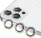 Bling Glitter Camera Lens Protector for iPhone 13 Pro & Pro Max - 9H Tempered Glass, Anti-Scratch, Shockproof - 3Pcs