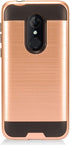 Z-GEN Hybrid Case for T-Mobile REVVL 2 (5.5"), Brushed Style, CS3 Rosegold