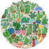 Beuthar 50Pcs Pack, Packs Cactus Stickers Waterproof Graffiti Stickers for Laptop, Scrapbook, Suitcase, Guitar, Kindle