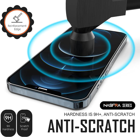2 in 1 Screen Protectors with Easy Installation for iPhone 14 Pro Max