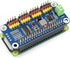 waveshare 3B+ 3B 2B 16 12 I2C Servo Driver Hat for Raspberry Pi Zero WH Zero W Zero Channel PWM Outputs Bit Resolution