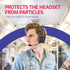 Global Teck Cushions Blue Parrot B450 IP54 Truck Driver Bluetooth Headset Replacement Kit, 7pcs Cushion Kit #GTW