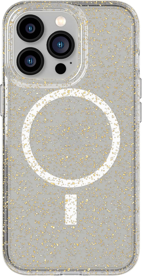 Tech21 Evo Sparkle Case for iPhone 13 Pro, Magsafe Integrated, Shimmering with 12ft Multi-Drop Protection