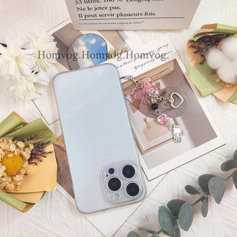 cioatu 1-4PCS Y2K Y2K Cute Phone Charms Aesthetic Cell Phone Charms Strap Strawberry Butterfly Star PhoneCharm