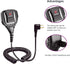 Speaker Mic for Motorola Radio, 2 Pin Shoulder Microphone Compatible with BPR40 CP200/200D/200XLS and more