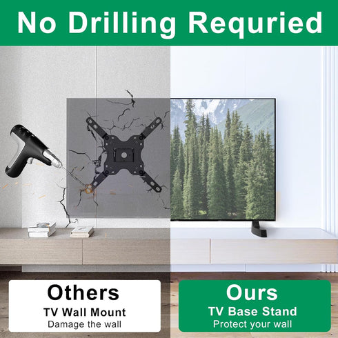 Varghesyla UN32J4000 UN32N4000AG UN32J4002AF UN32J4500AF UN32M4500 UN32M5300AF TV Stand Legs for Samsung Not Universal