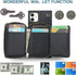 Asuwish Phone Case for iPhone 11, Wallet Cover with Screen Protector and Zipper Card Holder Slot, Leather Flip Cell