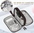 FYY Electronic Organizer - Travel Cable Bag Pouch, Portable Waterproof Double Layers Storage for Accessories