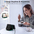Magnetic Wireless Charging Station for iPhone MagSafe Charger, 3 in 1 Foldable Charger Dock for Travel, Wireless