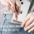 OBHEI Mini Phone Kickstand, Folding Invisible Portable Metal Cell Phone Stand Holder for Desk, Compatible with iPhone
