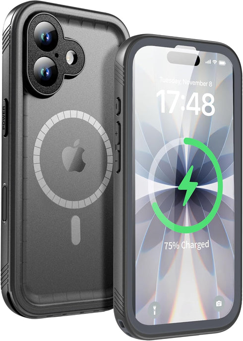SPORTLINK for iPhone 17 Case - IP68 Waterproof Military Protective Full Body Heavy