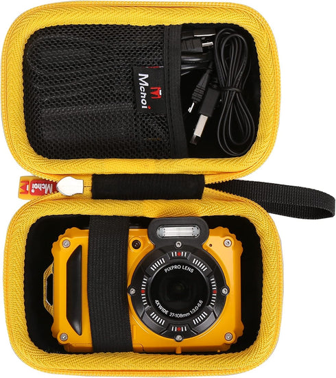 Mchoi Waterproof Hard Carrying Case Replacement for Kodak PIXPRO WPZ2 Rugged Waterproof Digital Camera, Case Only