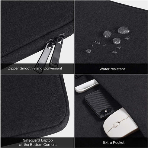 CaseDeer 15.6 16.1 Inch, 15.6-16.1 Inch 15"x10.8" Portable Monitor Case Carrying Sleeve for Most Portable Monitor