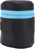 Neoprene Camera Lens Case Bag, Waterproof Protective Pouch with Zipper for DSLR Camera Lens (S)