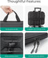 15.6-16 inch BAGSMART Laptop Computer Case with Strap,Shockproof Waterproof Laptop Bag with Sturdy Handle