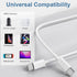 USB C to USB C Charging Cable 3ft 60W 3Pack, Fast Charger Cord for iPhone 15/15 Pro/15 Pro Max, iPad Pro, MacBook Air