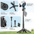 PEYAKO 14.5" Mini Magnetic Tripod for iPhone, Selfie Stick with Remote for MagSafe, Portable Pocket Size Selfie Stick
