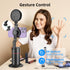 Auto Face Tracking Phone Holder, Magnetic Tripod with 360 Rotation & Remote, Smart Shooting Camera Mount for Live Video