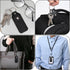 Gtziqa 4 Pcs Flash Drive Case, Leather Anti Lost Thumb USB Flash Drive Holder USB Storage Cases Protective Cover Small
