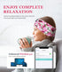 Sleeping Headphones Bluetooth Headband, Soft Elastic Cozy Headband Headphones for Women Men Teenager Christmas Birthday