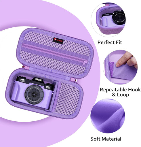 a6400 a6700 a6000 a6100/Sony ZV-E10 ZV1 ZV1F ZV-E10 RX100 XANAD Hard Case for Sony II/Sony VII Mirrorless Digital
