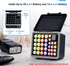JJC 20 14 AA AAA Battery Case Holder for Double A Battery and Triple A Battery with Removable Battery Tester