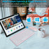 Ultra-Slim Small Bluetooth Keyboard and Mouse Combo, Portable Wireless Keyboard for Android Tablet, iPhone, Windows