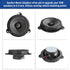 RED WOLF Car Door Speaker Adapter Spacer Ring, Compatible with Nissan Frontier, KIA K2, 6.5"