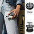 2-Pack Phone Case Holder for Fingers, Pop it for Phone Grip with Expanding Kickstand, Skull Leaf