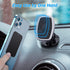 WixGear Universal Stick On Swivel Mount (2 Pack) Dashboard Magnetic Phone Holder for Car, Mini Tablets with Fast