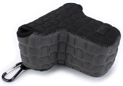 USA Gear DSLR Camera Case/SLR Sleeve with Zippered Accessory Storage, Neoprene & Holster Loop
