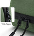 Electronic Organizer Travel Case Bag, Waterproof for Cables, Switch, SD Card, Passport, and More, Green