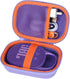 Hard Case Compatible with JBL Clip 5 and Clip 4 Portable Bluetooth Speaker (Purple Case)