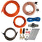 RD True 4 Gauge Car Audio Cable Amp Wiring Kit - 2 Channel Rock Direct CCA Power Cable