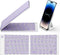Samsers Bluetooth Foldable Keyboard, Wireless Portable Folding Keyboard, Ultra-Slim Rechargeable, Connect Up to 3