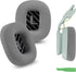 Geekria Comfort Mesh Fabric Replacement Ear Pads for Astro Gaming A10 Gen 2 Headphones, Ear Cushions (Grey/Black)