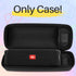 Hard Case for JBL Flip 6/5/4 Waterproof Portable Bluetooth Speaker, Protective Black Case for Wireless Speaker