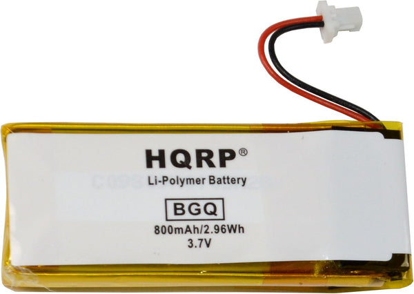 HQRP Battery Compatible with Cardo Scala Rider G4 G9 G9x Powerset Motorcycle Intercom Bluetooth Headset G-4 G-9 G-9x