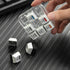 Cherry MX Key Switch Tester Mechanical Keyboard Sampler Tool Kit with Puller and O Rings (9-Key Printed PBT Keycap)