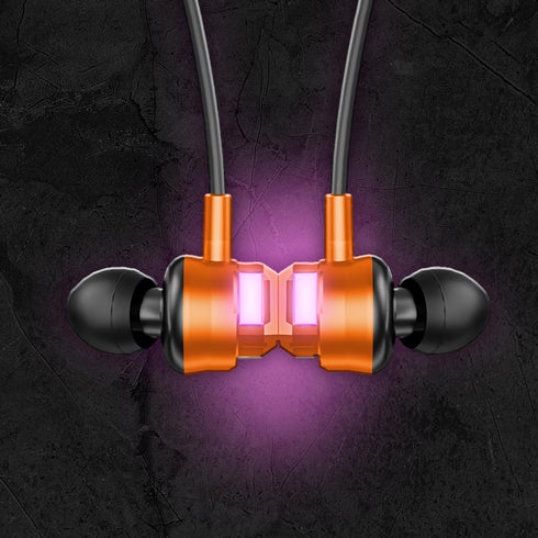MANHATTAN Bluetooth Wireless Neckband Headphones, 15H Playtime, Noise-Isolating, IPX4 Water Resistant, Built-in Mic