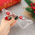 LCHULLE iPhone 15 Pro Christmas Case - Transparent Santa Design, Soft TPU Shockproof Cover for Women, Men, Kids.
