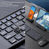 Tek Styz 425 Wireless Bluetooth Keyboard Compatible with Spice Mobile X-Life Built-in Phone Holder/Stand-Ultra Slim